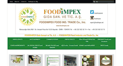 Desktop Screenshot of foodimpex.net